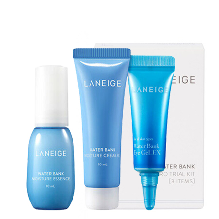 Laneige Water Bank Trial Kit 3 Items